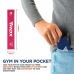 RDX MP 5-in-1 Pull Up Assist u0026 Body Stretching Bands for Training