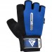 RDX W1 Gym Workout Gloves - Black / M