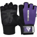 RDX W1 Gym Workout Gloves - Grey / S