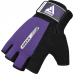 RDX W1 Gym Workout Gloves - Grey / S