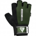 RDX W1 Gym Workout Gloves - Grey / S