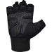 RDX W1 Gym Workout Gloves - Grey / S