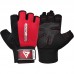 RDX W1 Gym Workout Gloves - Grey / S