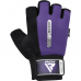 RDX W1 Gym Workout Gloves - Grey / L