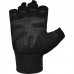 RDX W1 Gym Workout Gloves - Grey / L