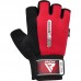 RDX W1 Gym Workout Gloves - Grey / L