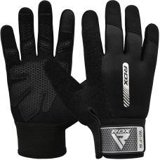 RDX W1 Full Finger Gym Gloves - Black / XL