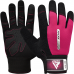 RDX W1 Full Finger Gym Gloves - Red / XL