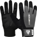 RDX W1 Full Finger Gym Gloves - Red / XL