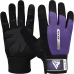RDX W1 Full Finger Gym Gloves - Red / XL