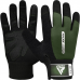 RDX W1 Full Finger Gym Gloves - Red / XL