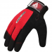 RDX W1 Full Finger Gym Gloves - Red / XL