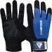 RDX W1 Full Finger Gym Gloves - Red / XL