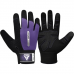 RDX W1 Full Finger Gym Gloves - Red / XL