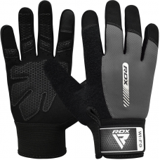 RDX W1 Full Finger Gym Gloves - Grey / S