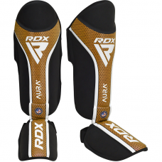 RDX SHIN INSTEP AURA PLUS T-17 - Golden / XL