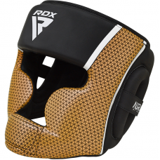 RDX Head Guard Aura Plus T-17 - Golden / XL