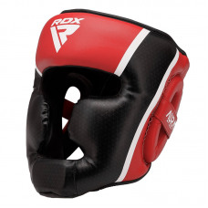 RDX Head Guard Aura Plus T-17 - Red / XL