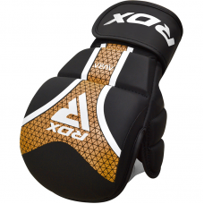 RDX Grappling Gloves Shooter Aura Plus T-17 - Golden / M