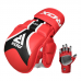 RDX Grappling Gloves Shooter Aura Plus T-17 - Golden / M