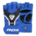 RDX Grappling Gloves Aura Plus T-17 - Red / L