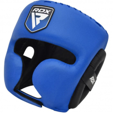 RDX APEX Boxing Head Gear With Cheek Protector - L / Blue