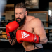 RDX APEX Lace up Training/Sparring Boxing Gloves - Red / 12oz