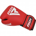 RDX APEX Sparring/Training Boxing Gloves Hook u0026 Loop - Red / 10oz