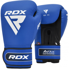 RDX APEX Sparring/Training Boxing Gloves Hook u0026 Loop - Blue / 12oz