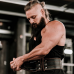 RDX RD1 Powerlifting Leather Gym Belt - Red / XL