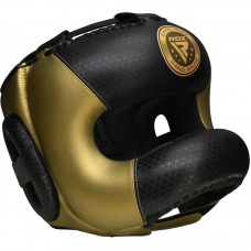 RDX L2 Mark Pro head Guard with Nose Protection Bar - Golden / M