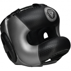 RDX L2 Mark Pro head Guard with Nose Protection Bar - Silver / S