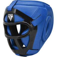 RDX T1 HeadGuard with Removable Face Cage - Blue / S