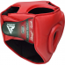 RDX T1 HeadGuard with Removable Face Cage - Red / XL