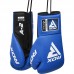 RDX APEX Competition/Fight Lace Up Boxing Gloves - Red / 8oz