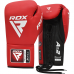 RDX APEX Competition/Fight Lace Up Boxing Gloves - Blue / 8oz