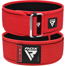 RDX RX1 Weight Lifting Belt - Red / L