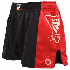 RDX T1 Wako Approved Kickboxing Shorts - Red / L