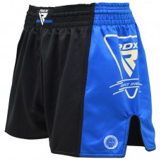 RDX T1 Wako Approved Kickboxing Shorts - Blue / M