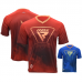 RDX T2 WAKO Approved V-Neck T-Shirts - Blue / S