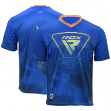 RDX T2 WAKO Approved V-Neck T-Shirts - Blue / M