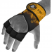 RDX X1 Weightlifting Grips - Yellow / S/M