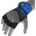 RDX X1 Weightlifting Grips - Blue / L/XL