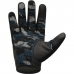 RDX T2 Touch Screen Friendly Full Finger Gym Gloves - Brown / M