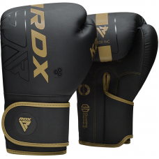 RDX F6 Kara Kids Boxing Gloves 6oz - Golden