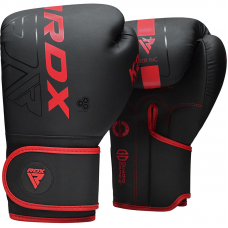 RDX F6 Kara Kids Boxing Gloves 6oz - Red