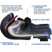 RDX F6 Kids 6oz KARA Boxing Gloves u0026 Focus Pads - Blue / 6oz