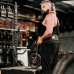 RDX T7 Weight Training Dipping Belt With Chain - Black