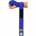 RDX IS Gel Padded Inner Gloves Hook u0026 Loop Wrist Strap for Knuckle Protection OEKO-TEX® Standard 100 certified - Blue / XL