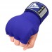 RDX IS Gel Padded Inner Gloves Hook u0026 Loop Wrist Strap for Knuckle Protection OEKO-TEX® Standard 100 certified - Blue / XL